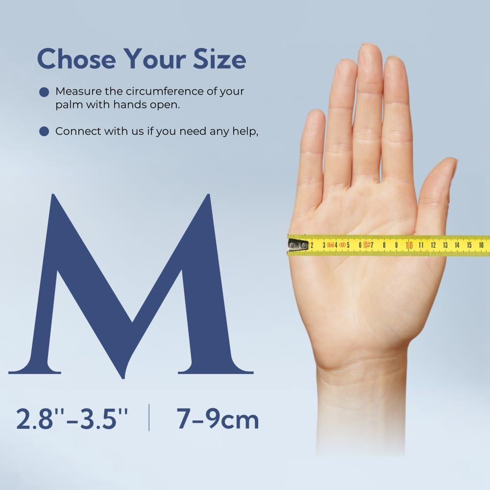 Guantes de Artritis TFUSOM para Alivio de Dolor - Negro M