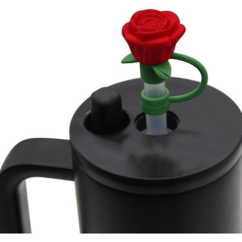 Tapa de Silicona JUNCHAO para Pajitas de 10 mm - Rosa