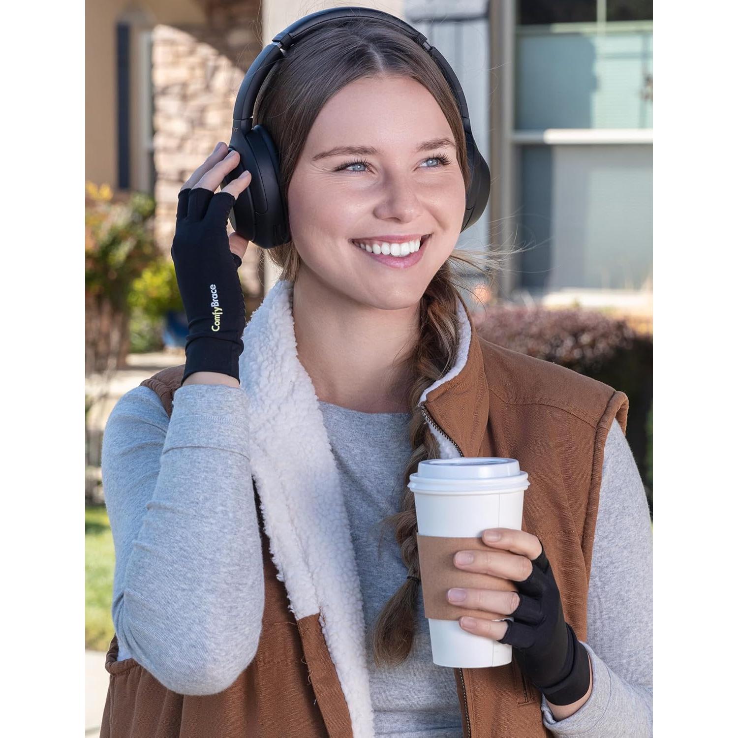 Guantes de compresión ComfyBrace para alivio de artritis