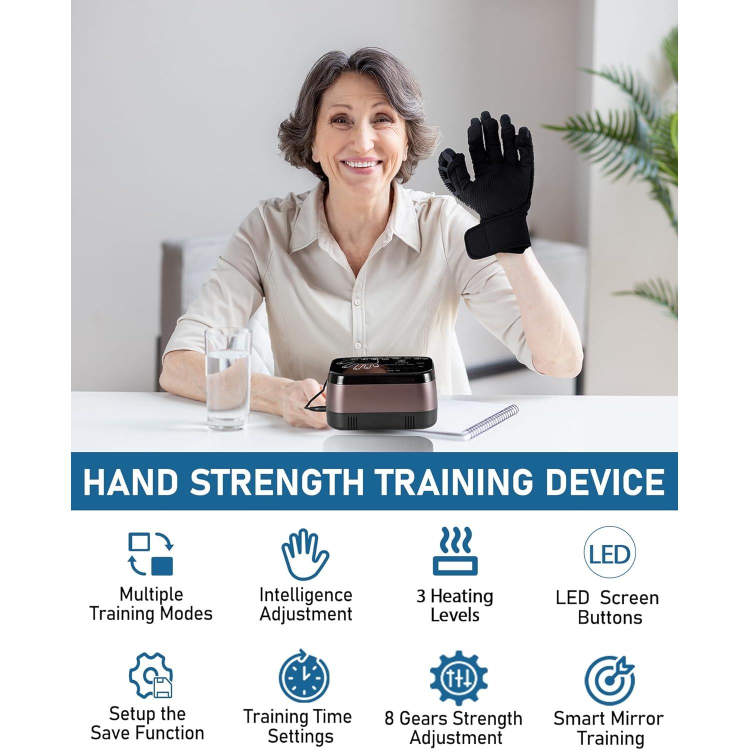 Guantes de Rehabilitación Naculor Calentados para Mano