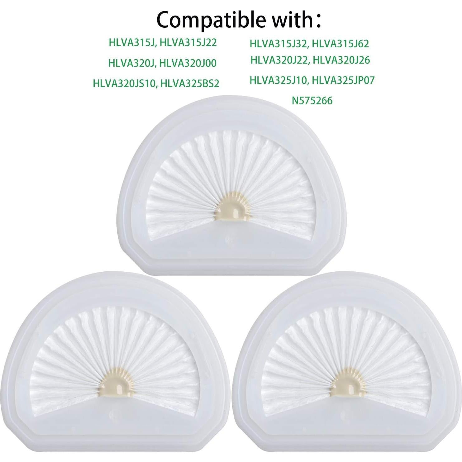 Filtros de Reemplazo Laukowind VLPF10 para Aspiradora Black & Decker