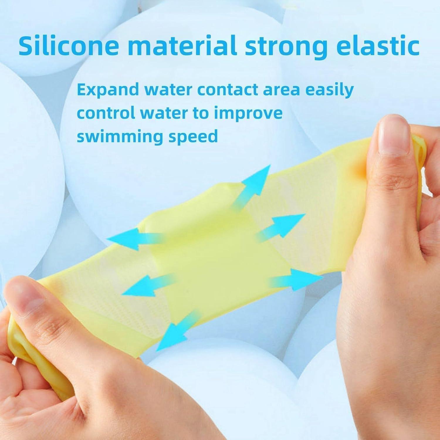 Guantes de Natación Elfzone con Dedos Palmeados para Fitness