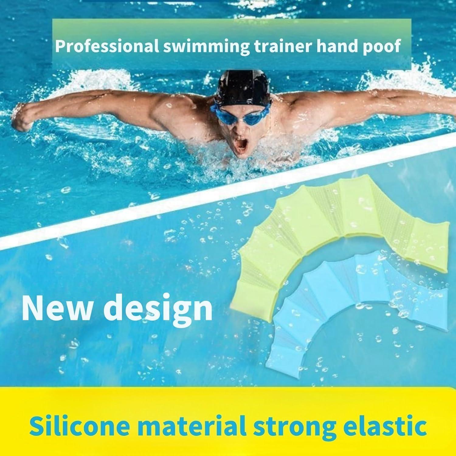 Guantes de Natación Elfzone con Dedos Palmeados para Fitness