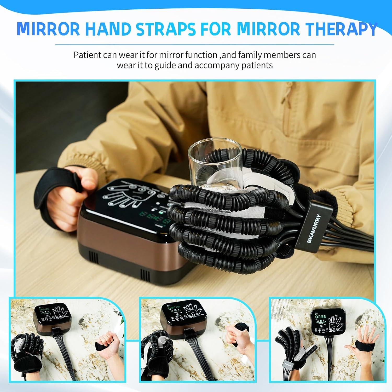 Guantes Robot Rehabilitación Marca X Mano Izquierda XL