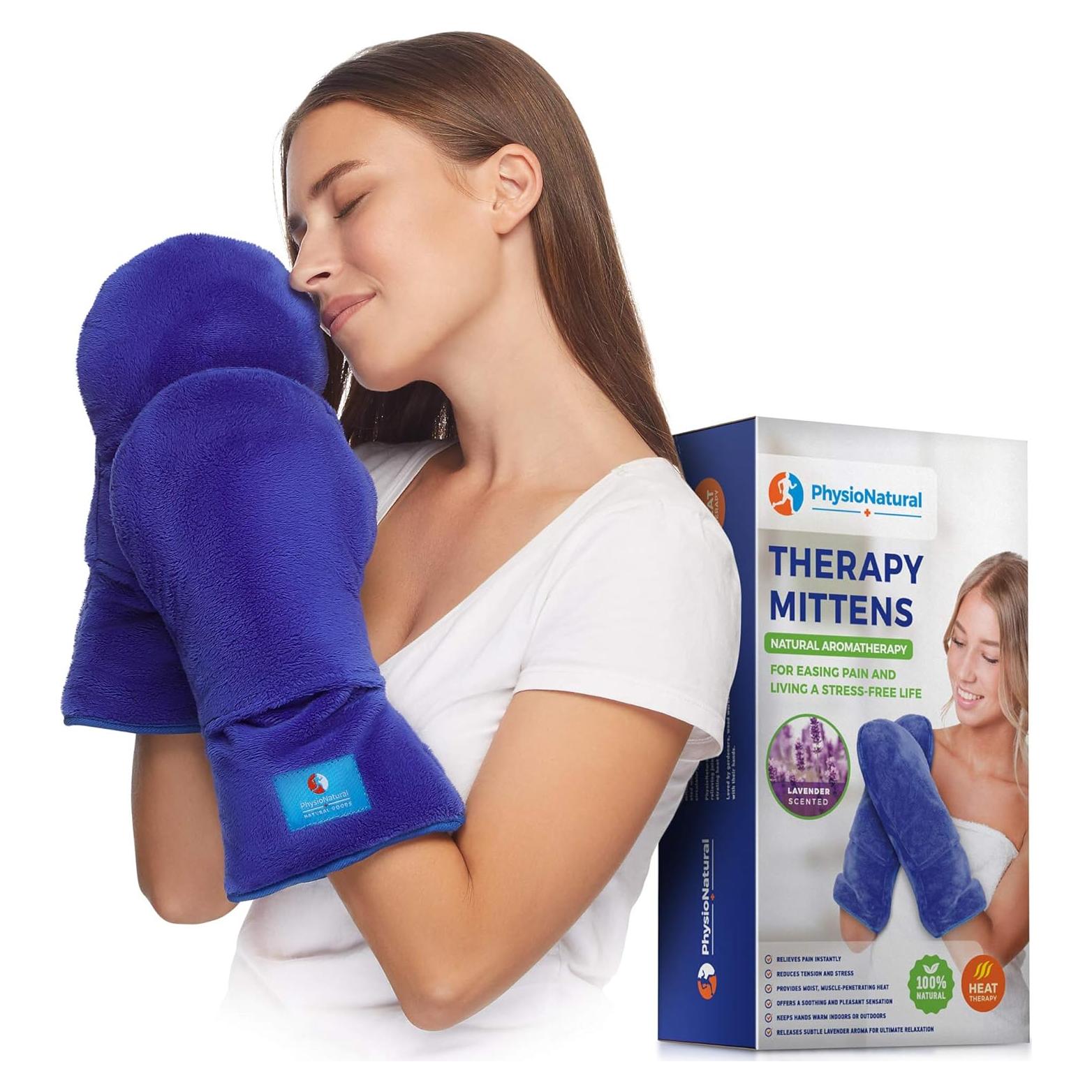 Manoplas Terapéuticas PhysioNatural con Aromaterapia de Lavanda