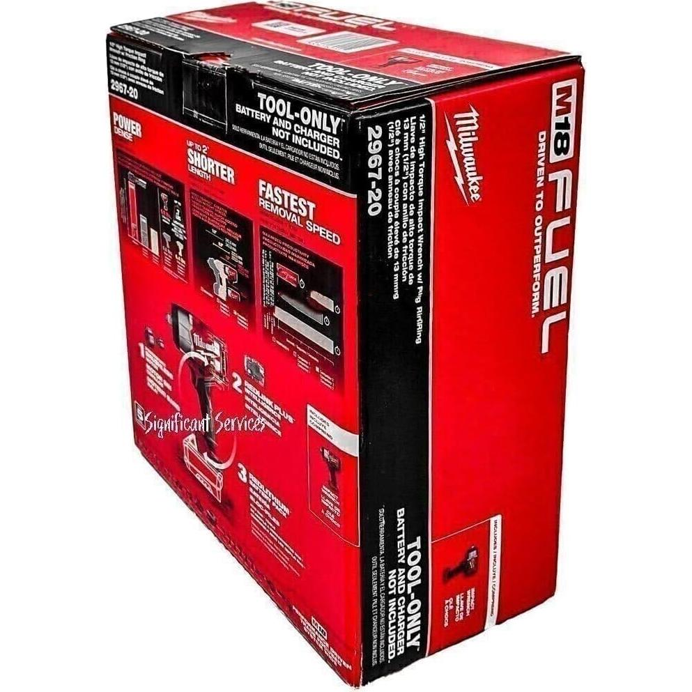 Llave de Impacto Milwaukee M18 18V 1/2" 1356.8 Nm