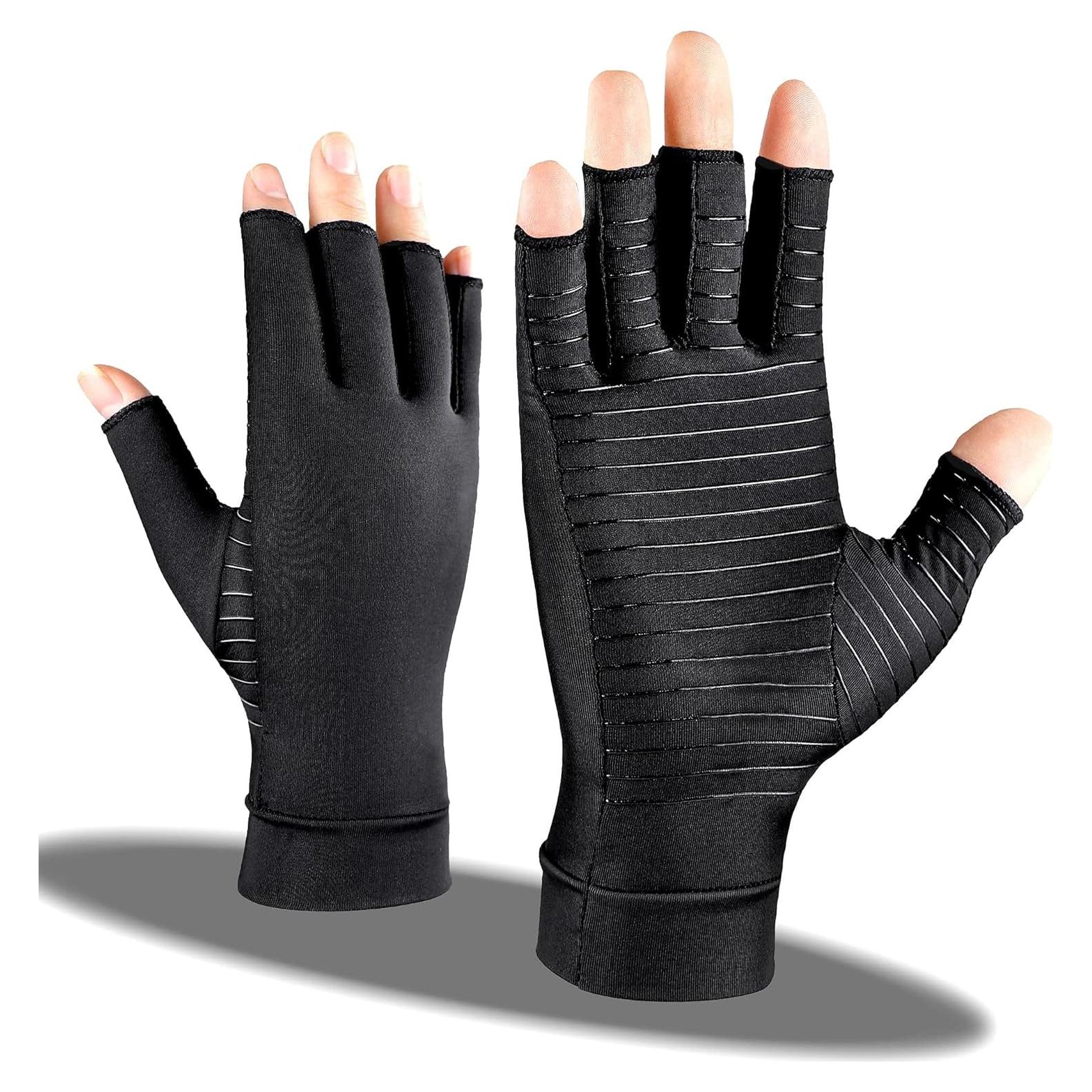Guantes de Compresión de Cobre ITHW para Artritis Mediano