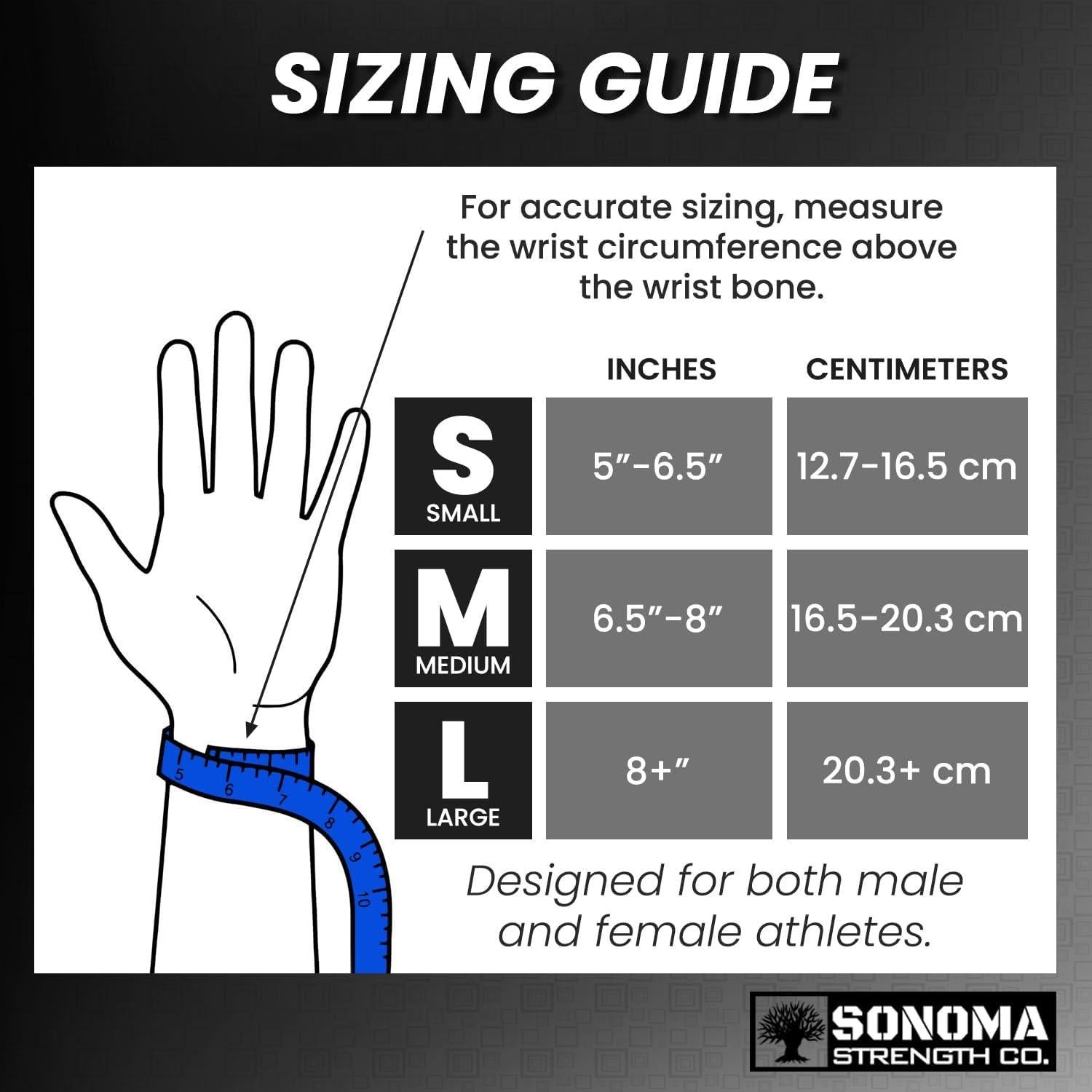 Agarre para Levantamiento de Pesas Sonoma Strength Co. Negro