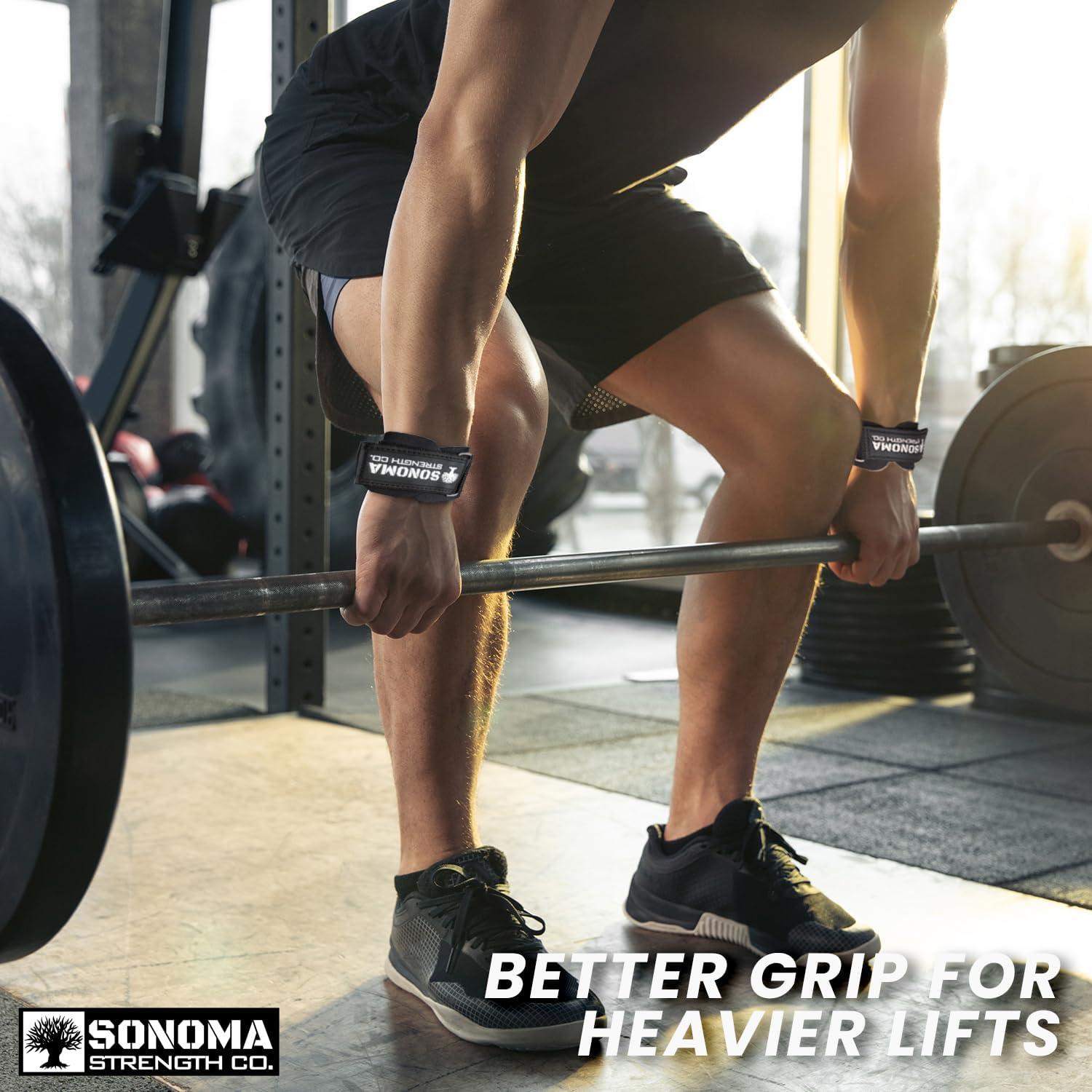 Agarre para Levantamiento de Pesas Sonoma Strength Co. Negro