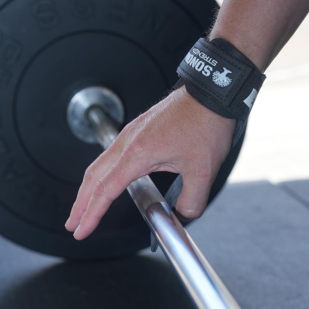 Agarre para Levantamiento de Pesas Sonoma Strength Co. Negro