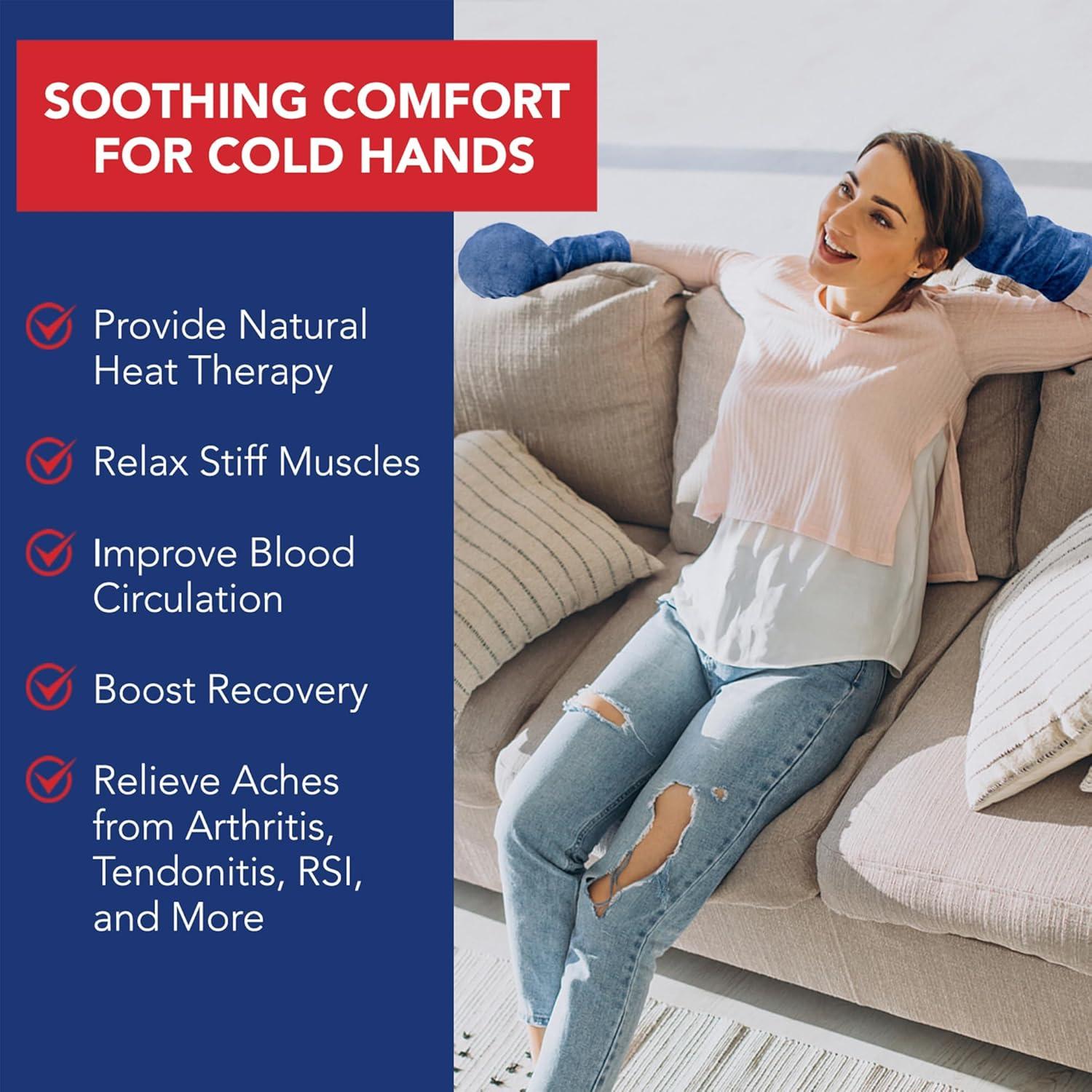 Guantes Calentadores Dr. Arthritis - Mitones Terapéuticos