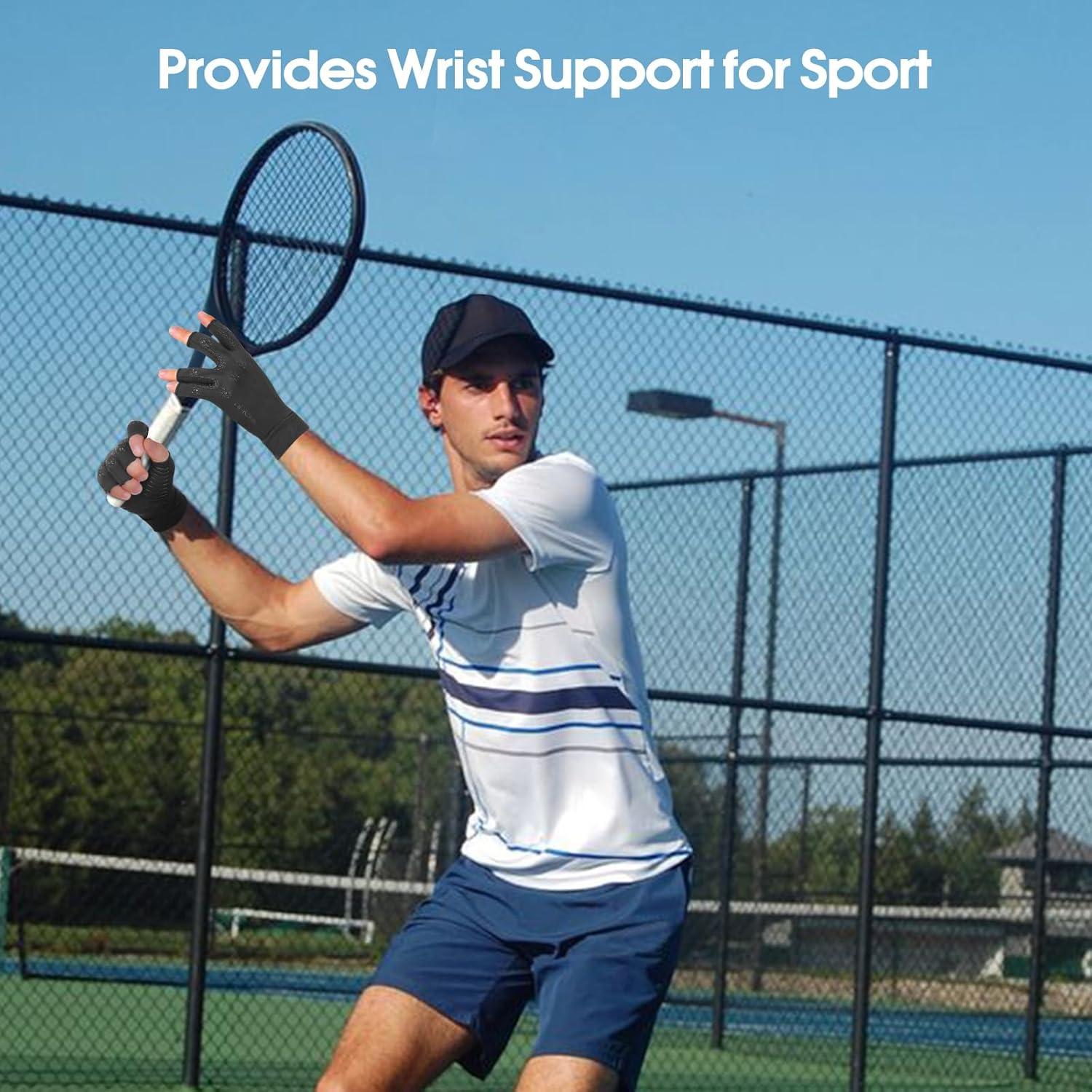 Guantes de compresión de cobre Donfri para artritis - Unisex XL