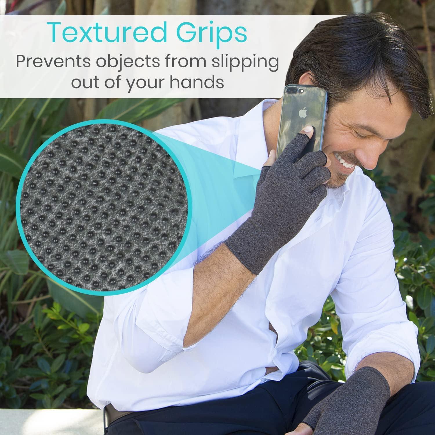 Guantes Vive para Artritis - Compresión Abiertos Medianos