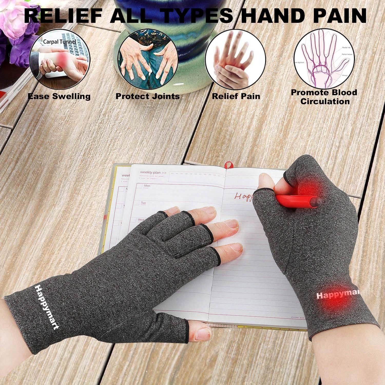 Guantes de Compresión Happymart para Artritis Medianos