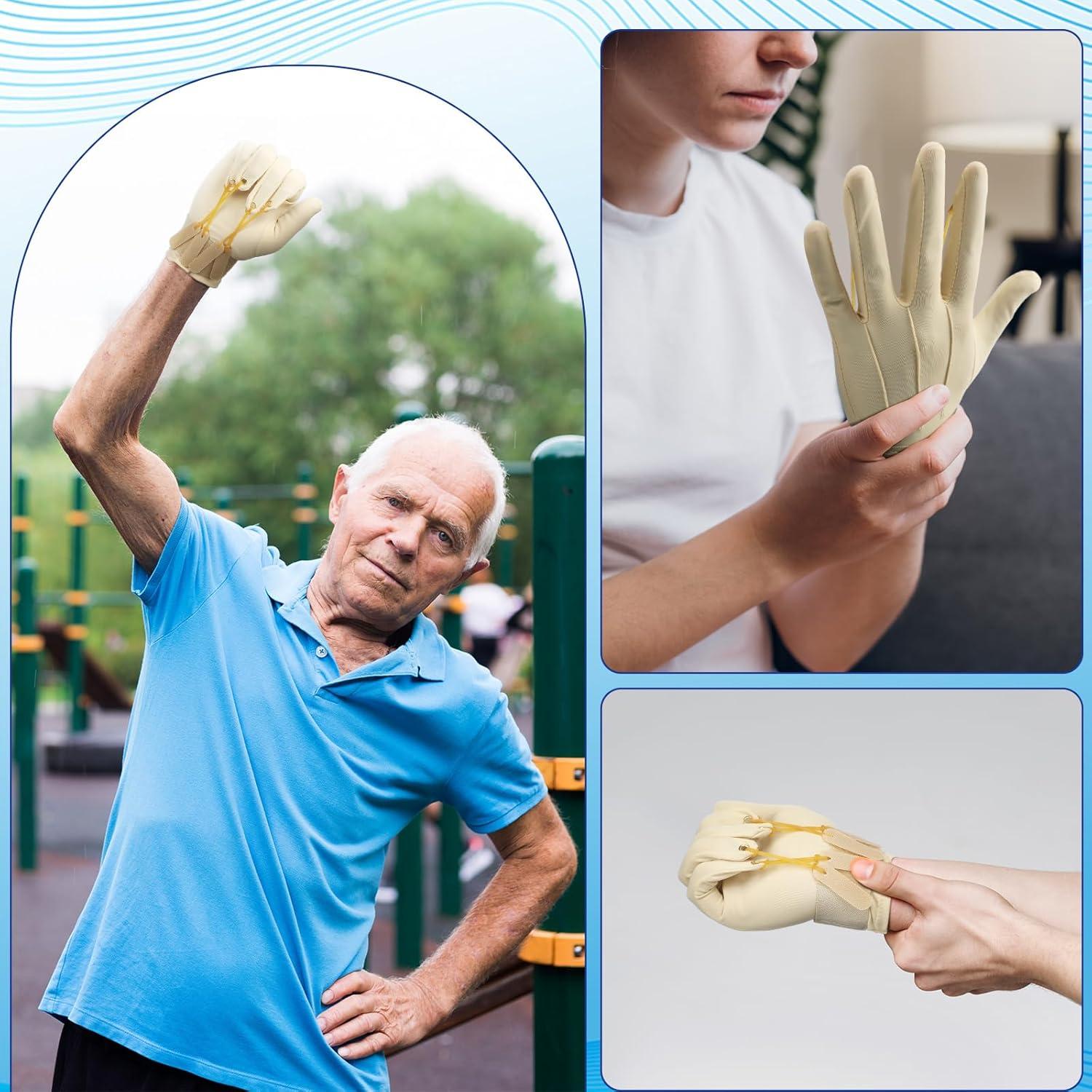 Guantes de Ejercicio Panitay 2 Pares para Terapia Física