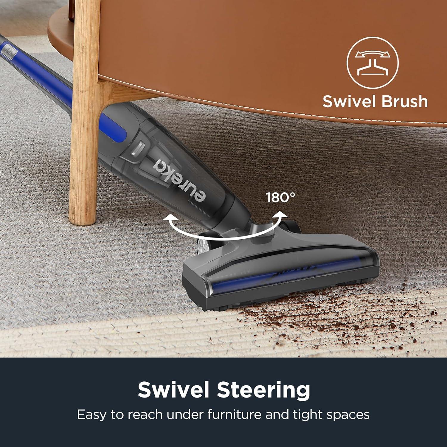 Aspiradora de Varilla Eureka NES312 3-en-1 para Mascotas