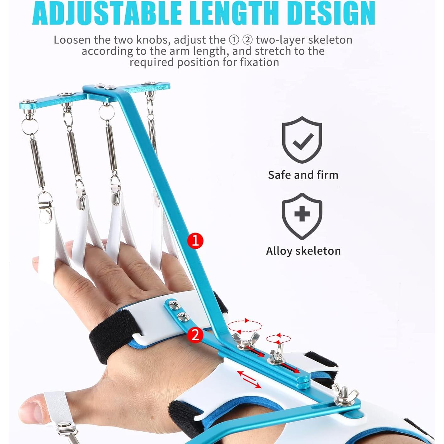 Dispositivo de Entrenamiento Ortesis Muñeca y Dedo Tairibousy