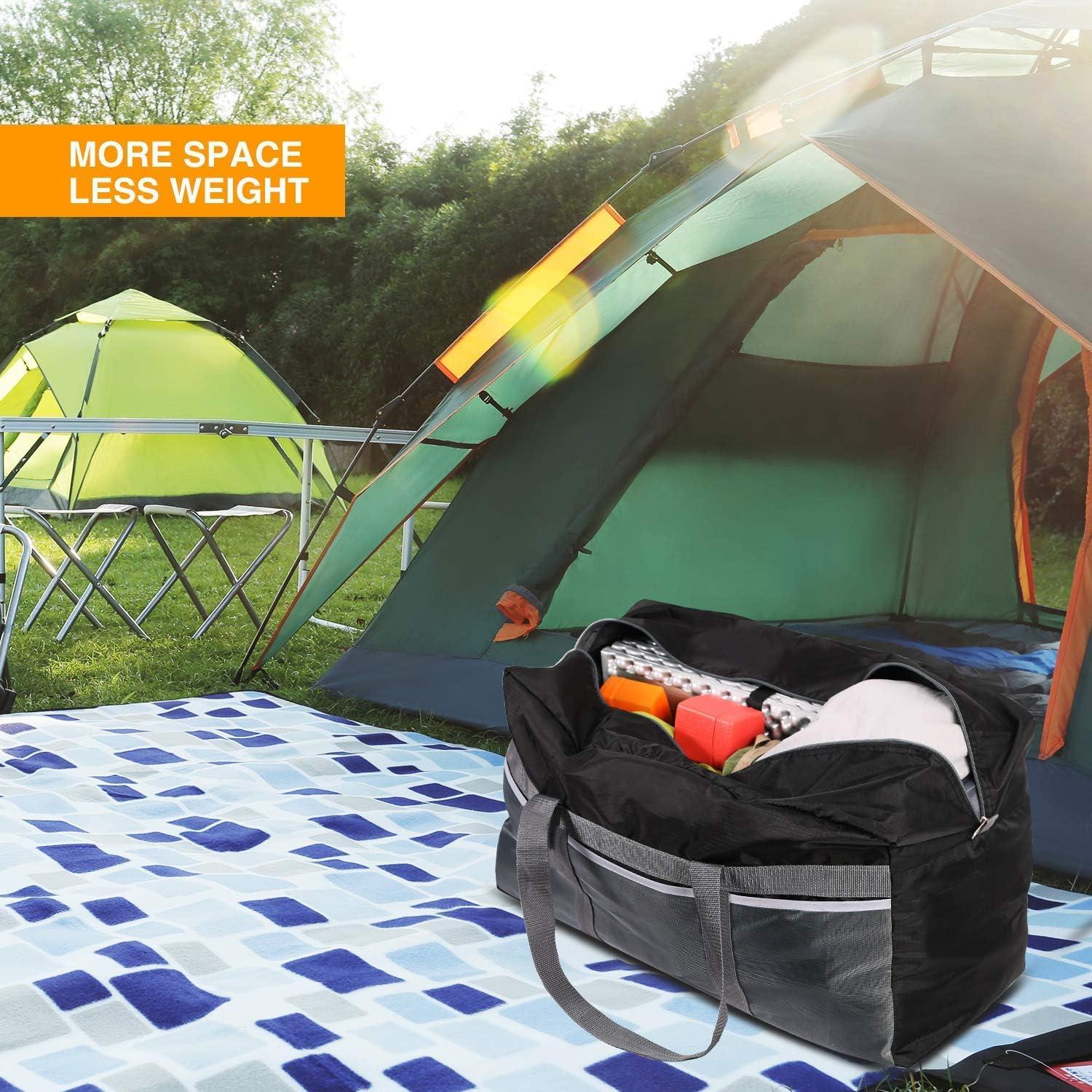 Bolsa de Viaje Plegable REDCAMP 96L Impermeable Grande