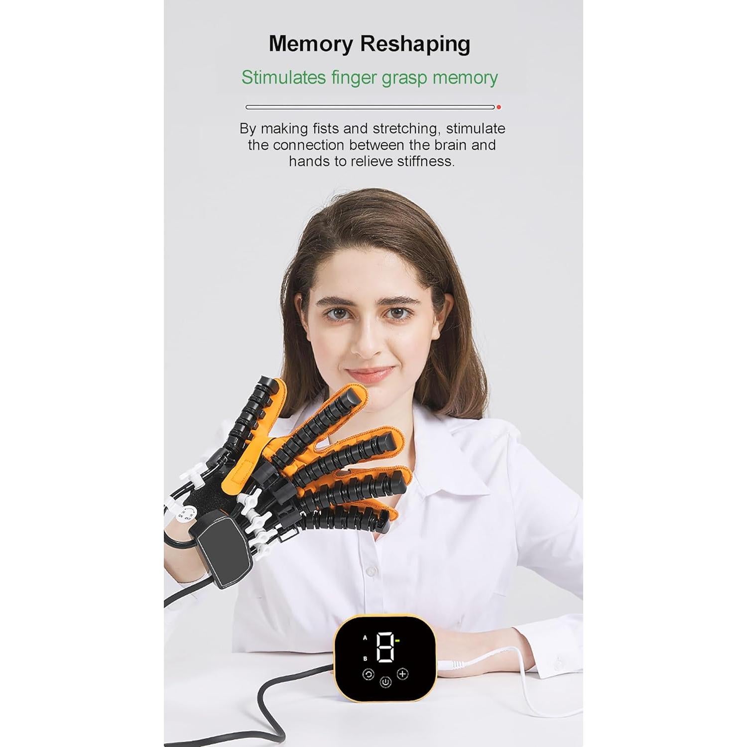 Guantes de Rehabilitación de Mano Robot FSDLJSP XL Ajustables