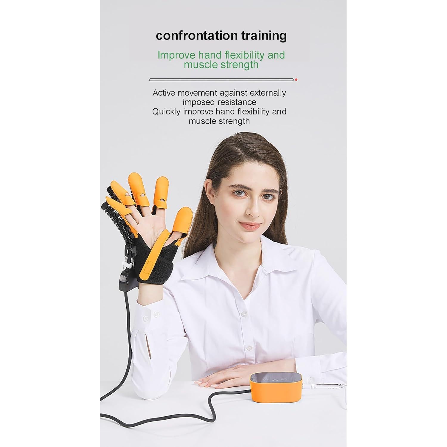 Guantes de Rehabilitación de Mano Robot FSDLJSP XL Ajustables