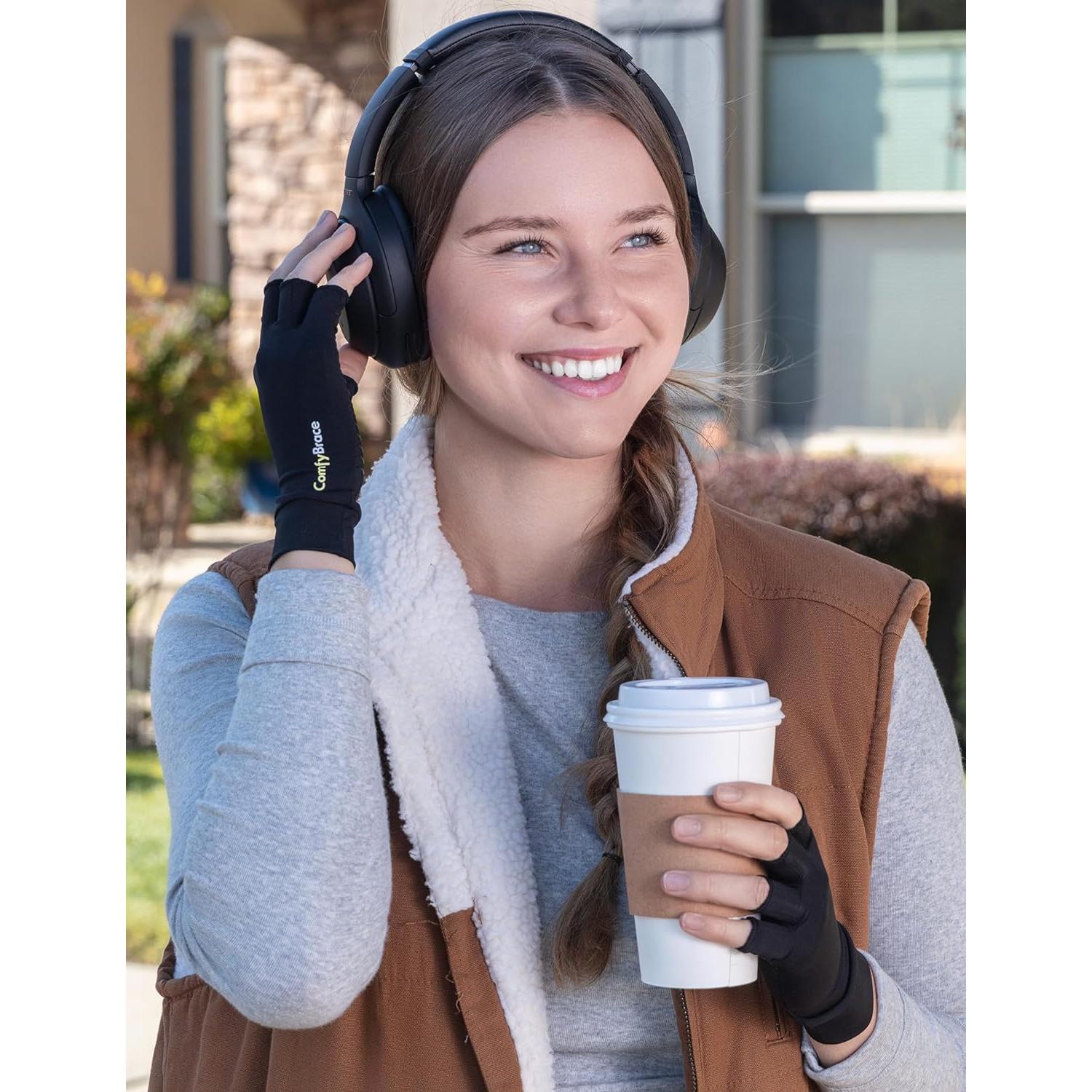 Guantes de compresión ComfyBrace para alivio de artritis