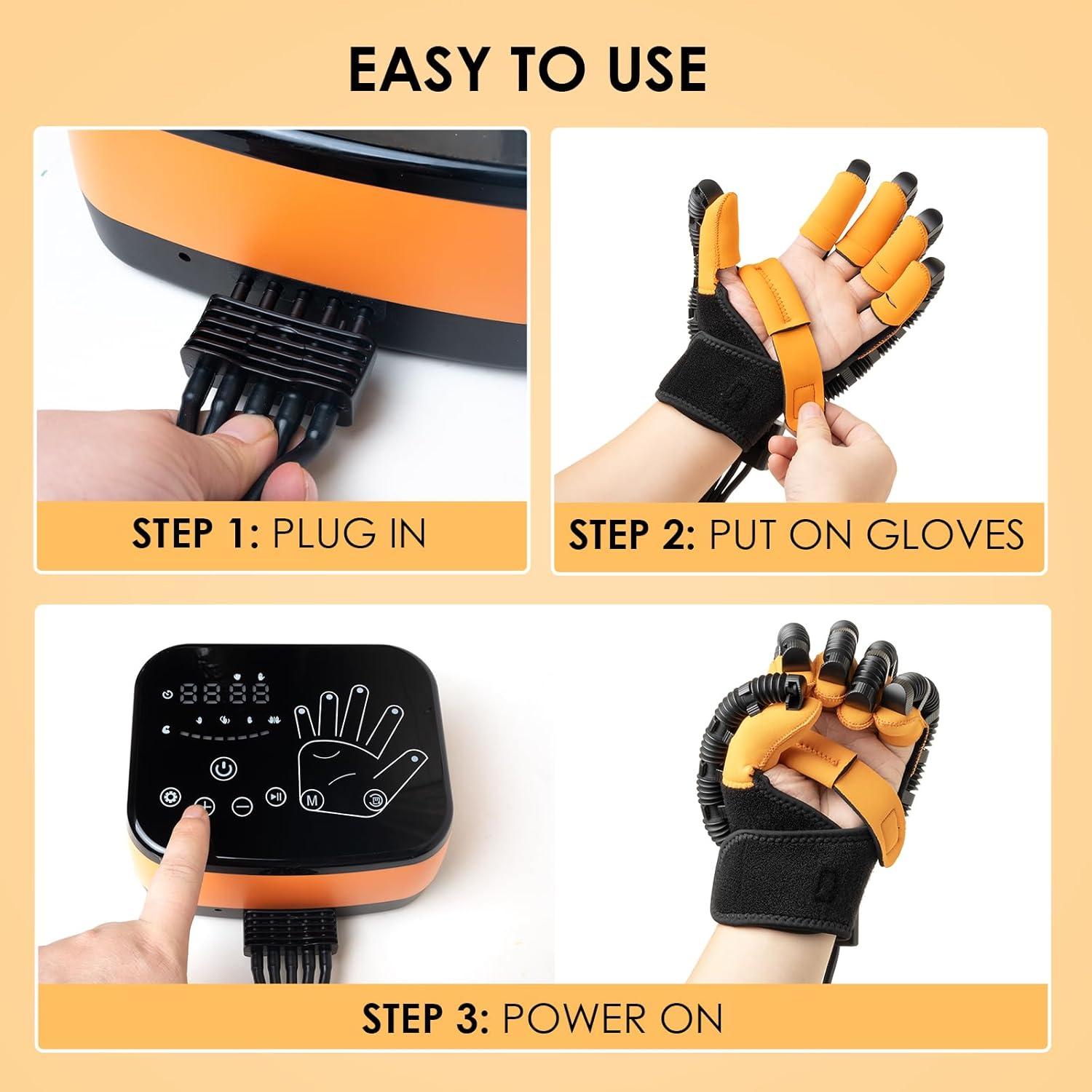 Guantes Robot de Rehabilitación Gellumnious Mano Derecha