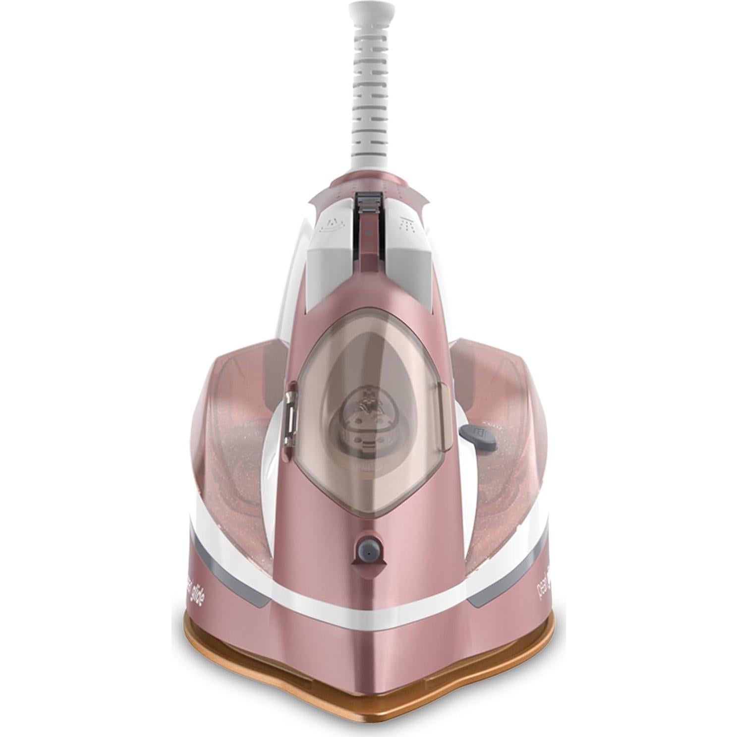 BLACK+DECKER Pearl Iron, IR2398, 50% Smoother Gliding with Pearl-Infused Ceramic Soleplate, Powerful Steam, 8 Foot Cord, Vertical Steam Function