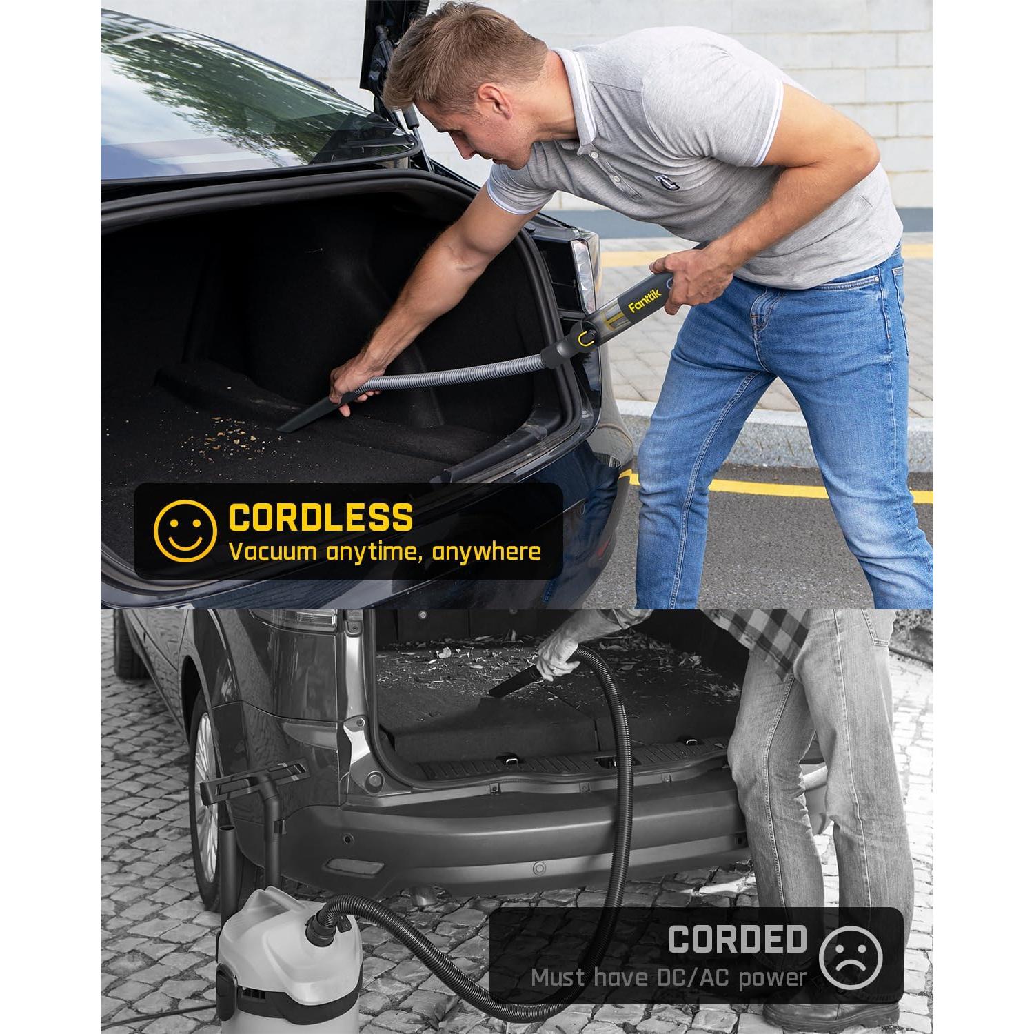 Aspiradora de Coche Fanttik Slim V8 Apex 4-en-1 Inalámbrica