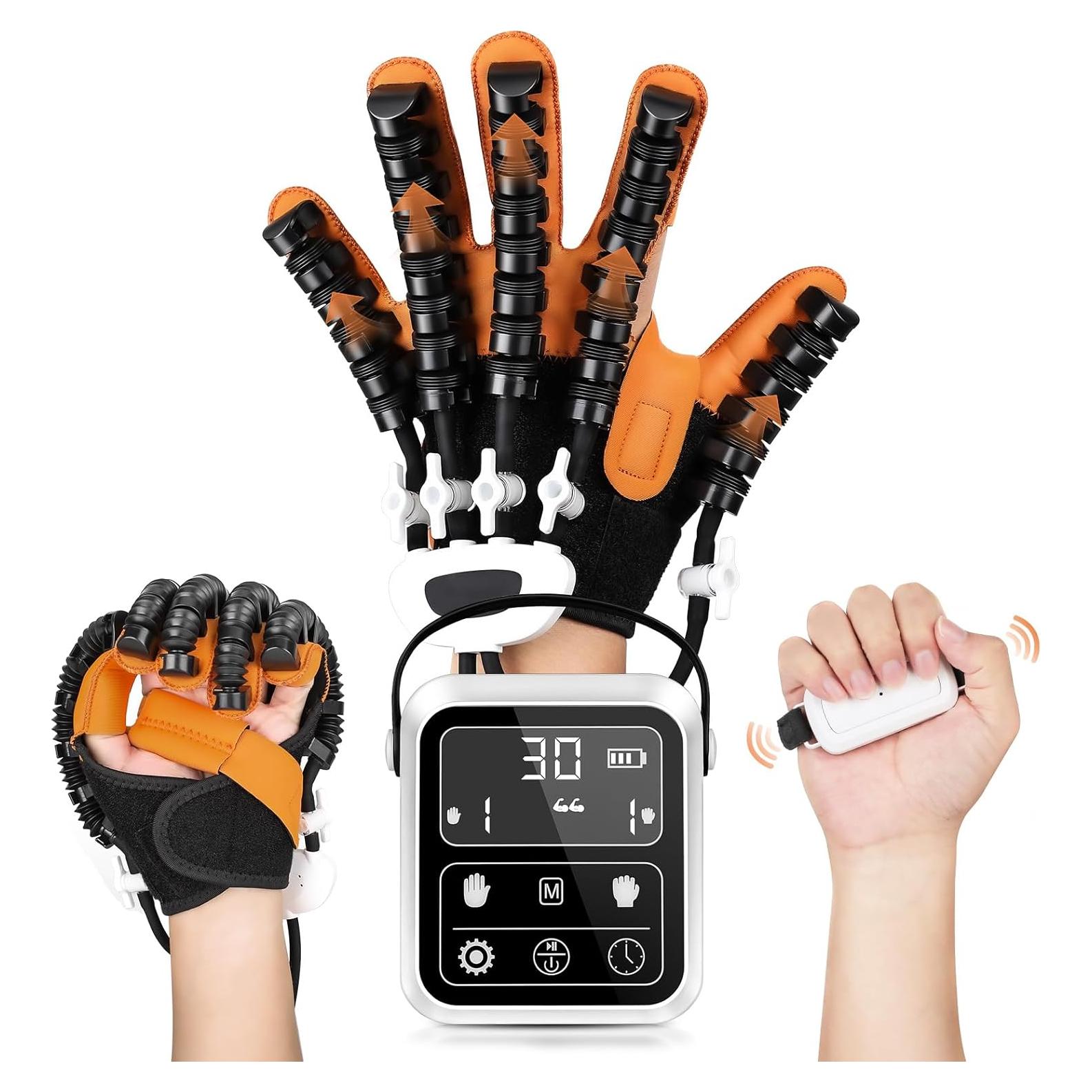 Guantes de Rehabilitación Dvoliaw Mano Izquierda S 4 Modos