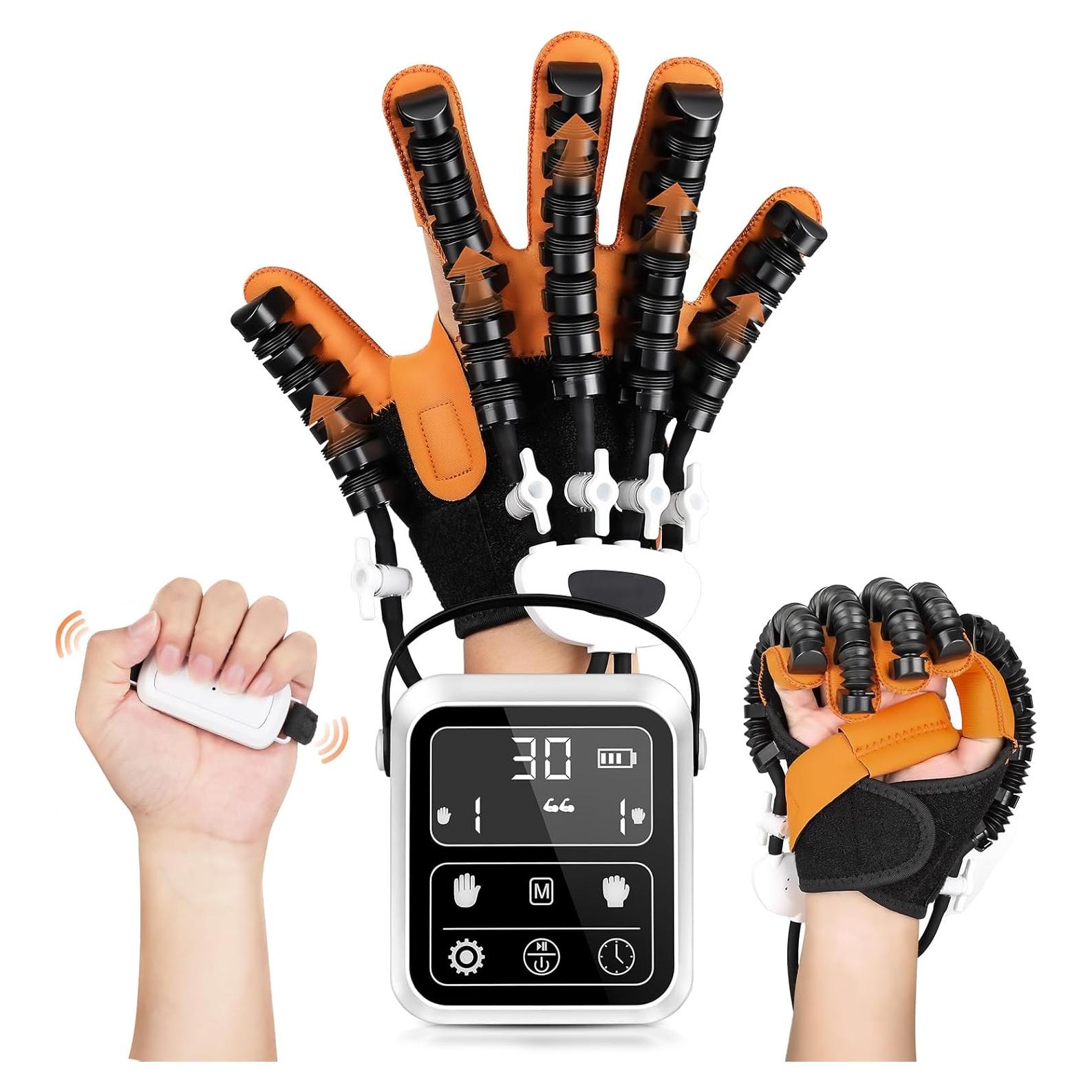 Guantes de Rehabilitación Dvoliaw Mano Derecha M 4 Modos