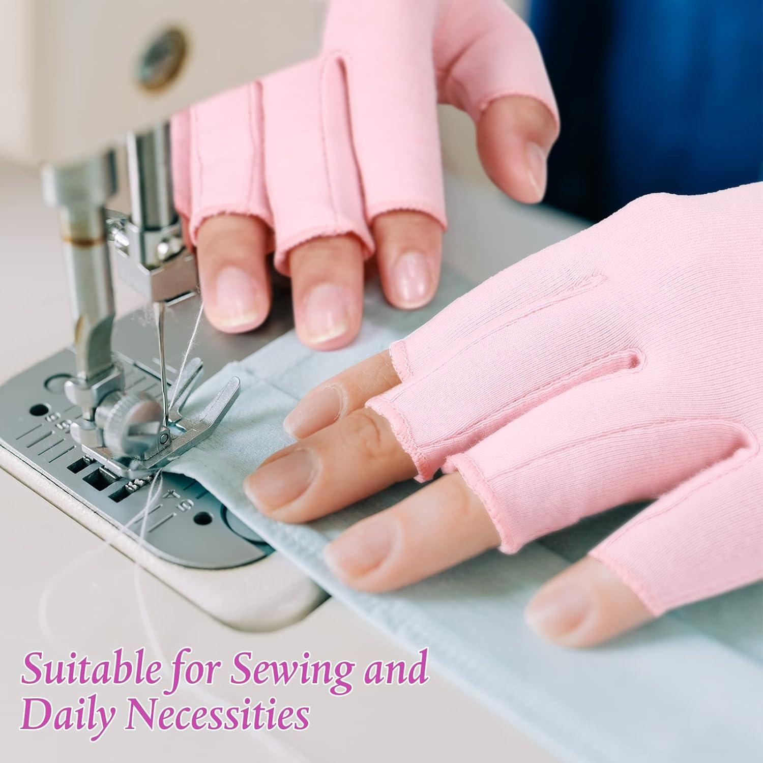 Guantes de Compresión Crowye para Artritis 8 Pares Unisex