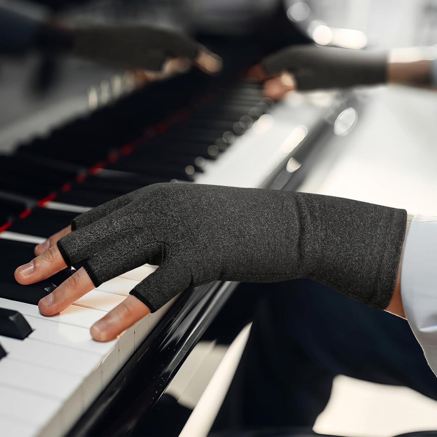 Guantes de Artritis Duerer Unisex Compresión Dedo Abierto