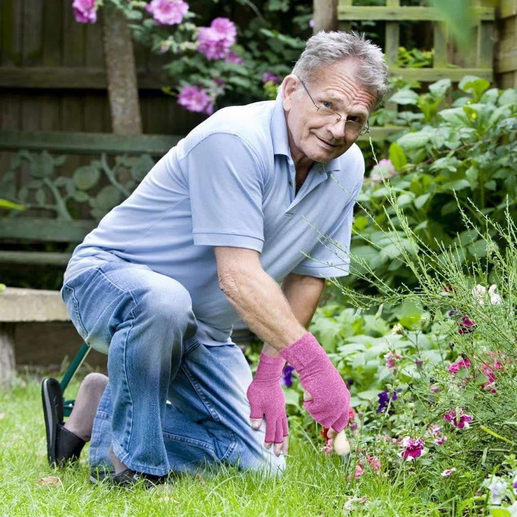 Guantes de Artritis Duerer Medianos Púrpura Compresión