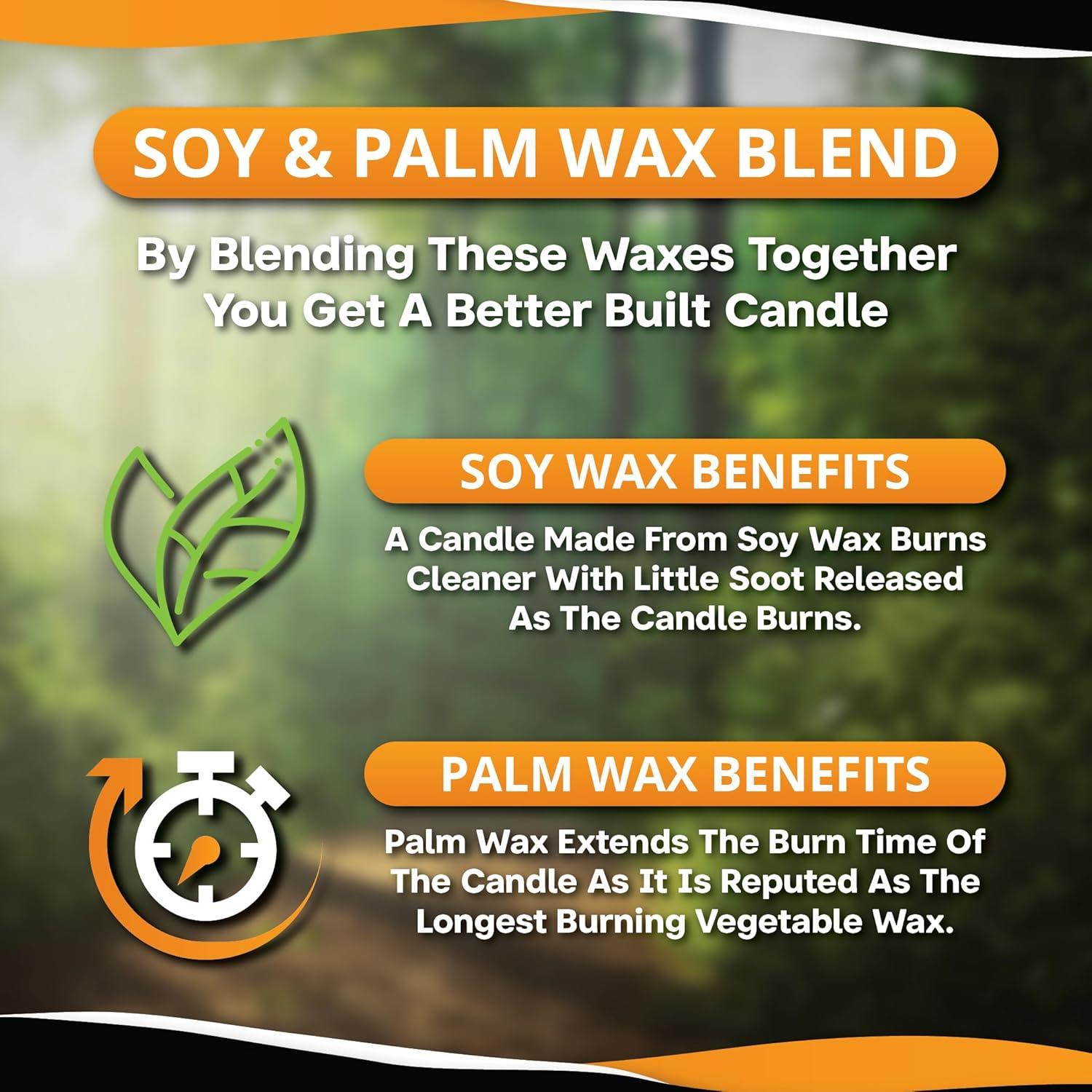 Vela de Emergencia SE Survivor 3 Mechas 36 Horas Cera Soja