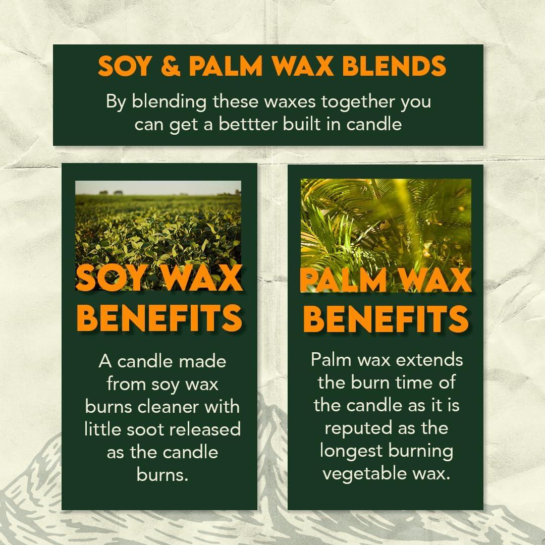 Vela de Emergencia SE Survivor 3 Mechas 36 Horas Cera Soja