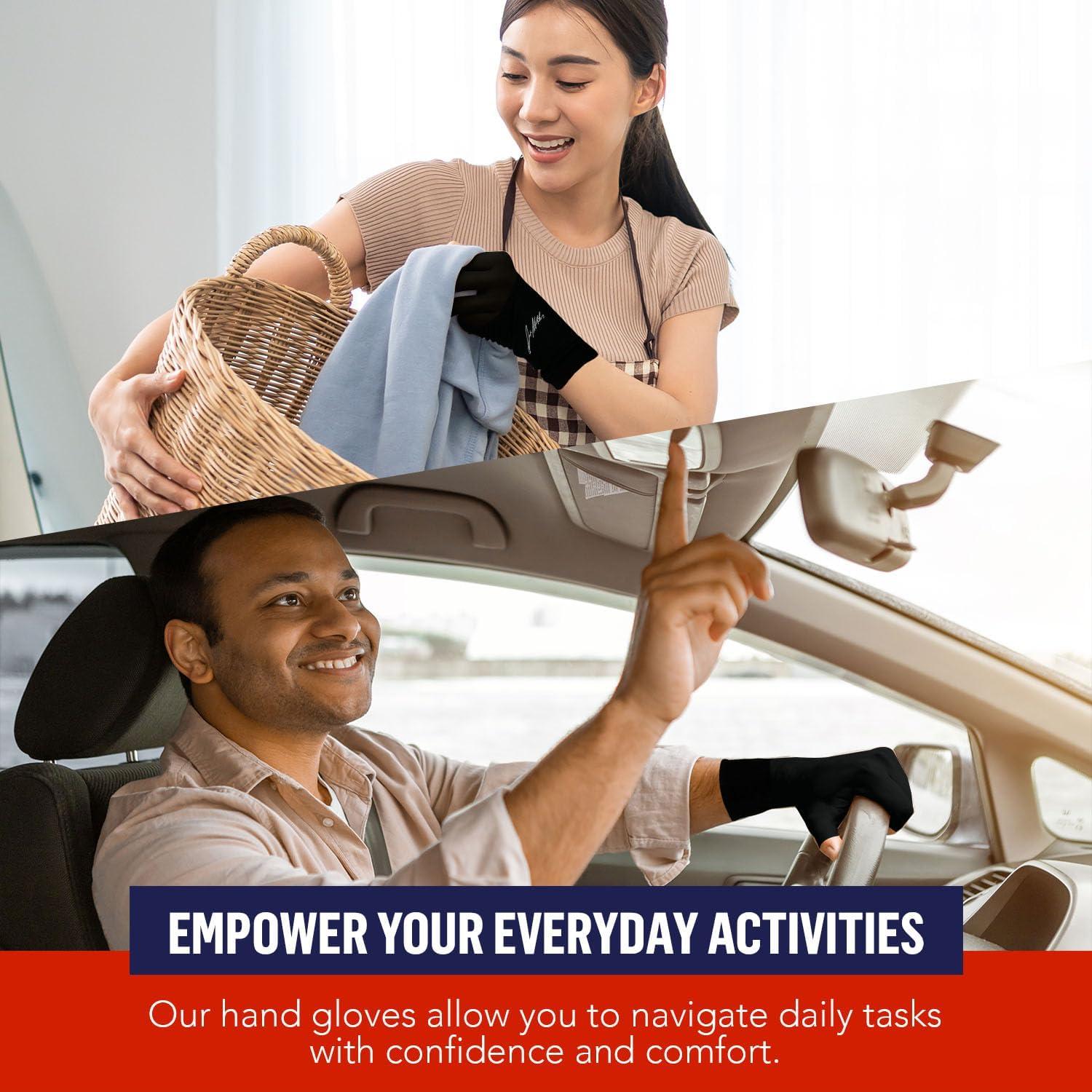 Guantes de Compresión de Cobre Dr. Arthritis Talla Grande