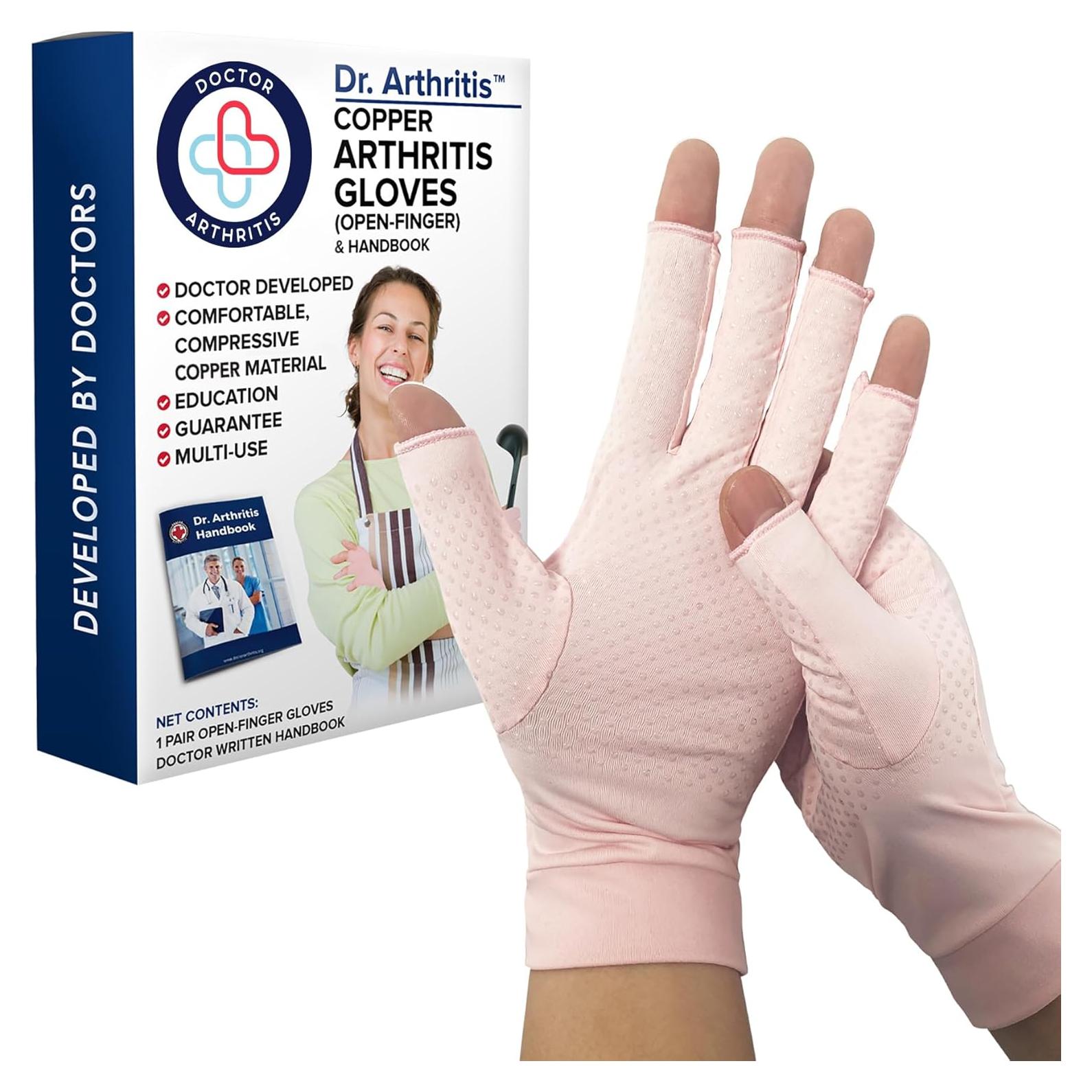 Guantes de Compresión de Cobre Dr. Arthritis para Artritis