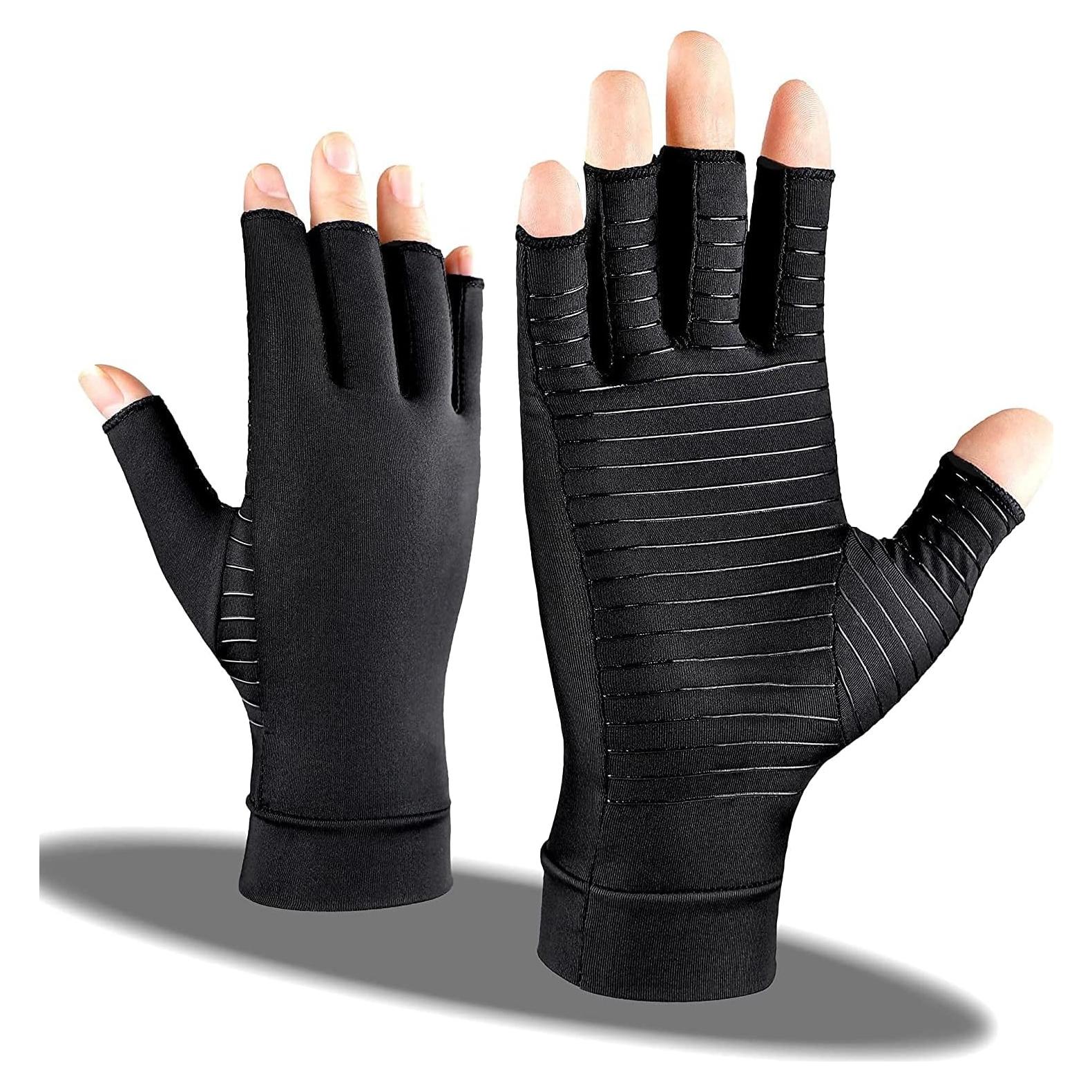 Guantes de compresión de cobre ITHW para artritis - Grande