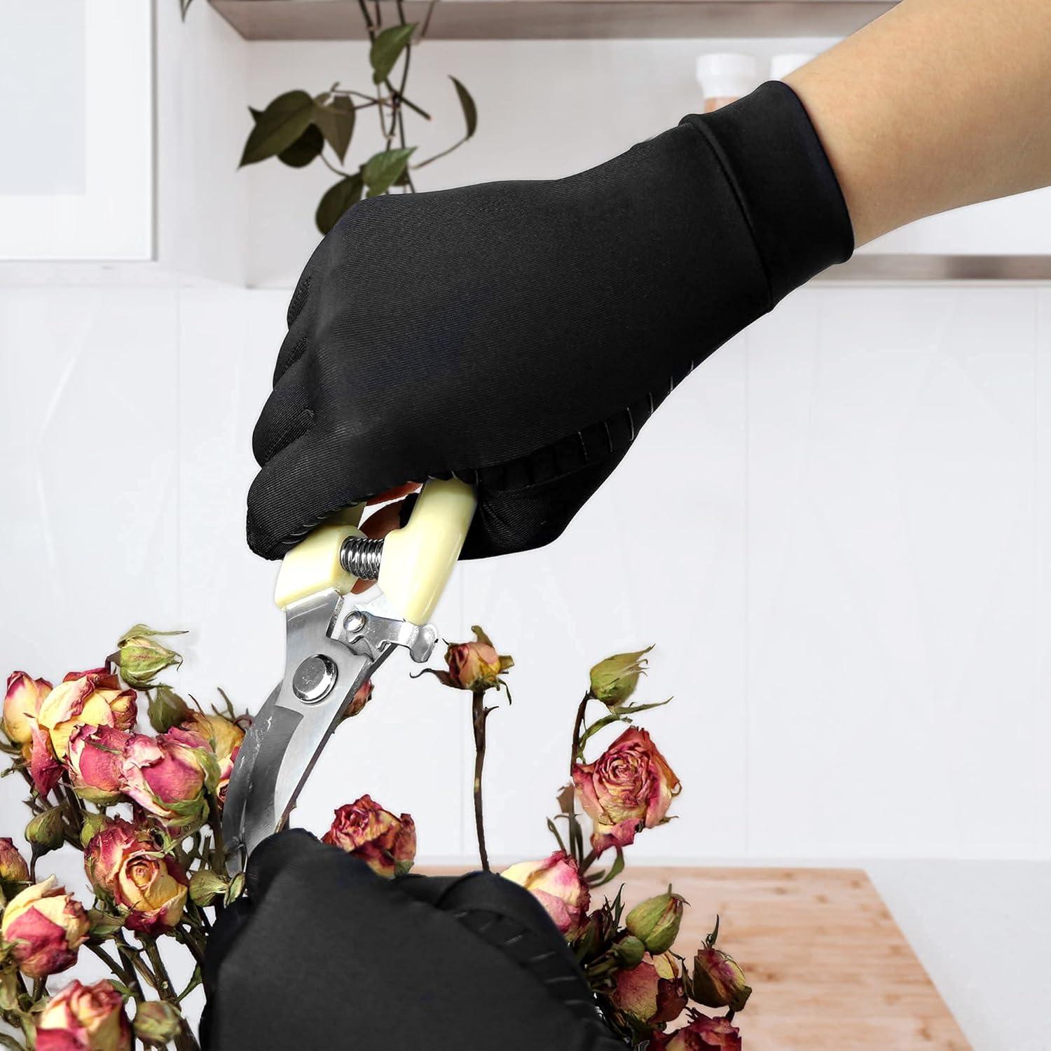 Guantes de compresión de cobre ITHW para artritis - Grande