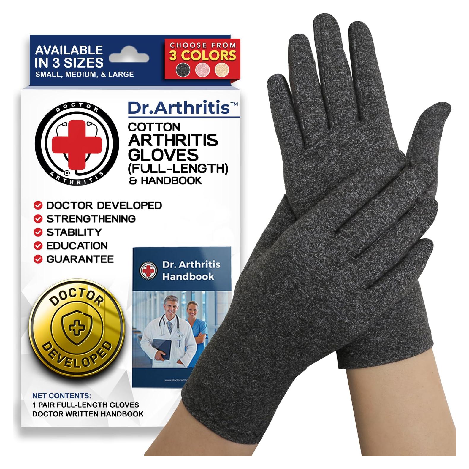 Guantes de Compresión Dr. Arthritis para Alivio de Artritis