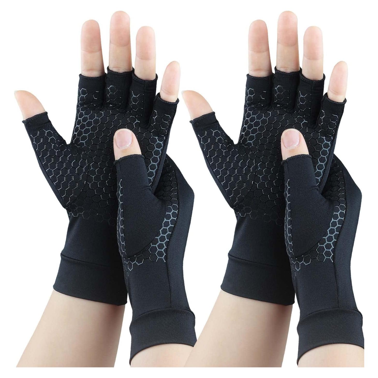 Guantes de Cobre para Artritis Gorbgle - Alivio Dolor Mano Pequeño