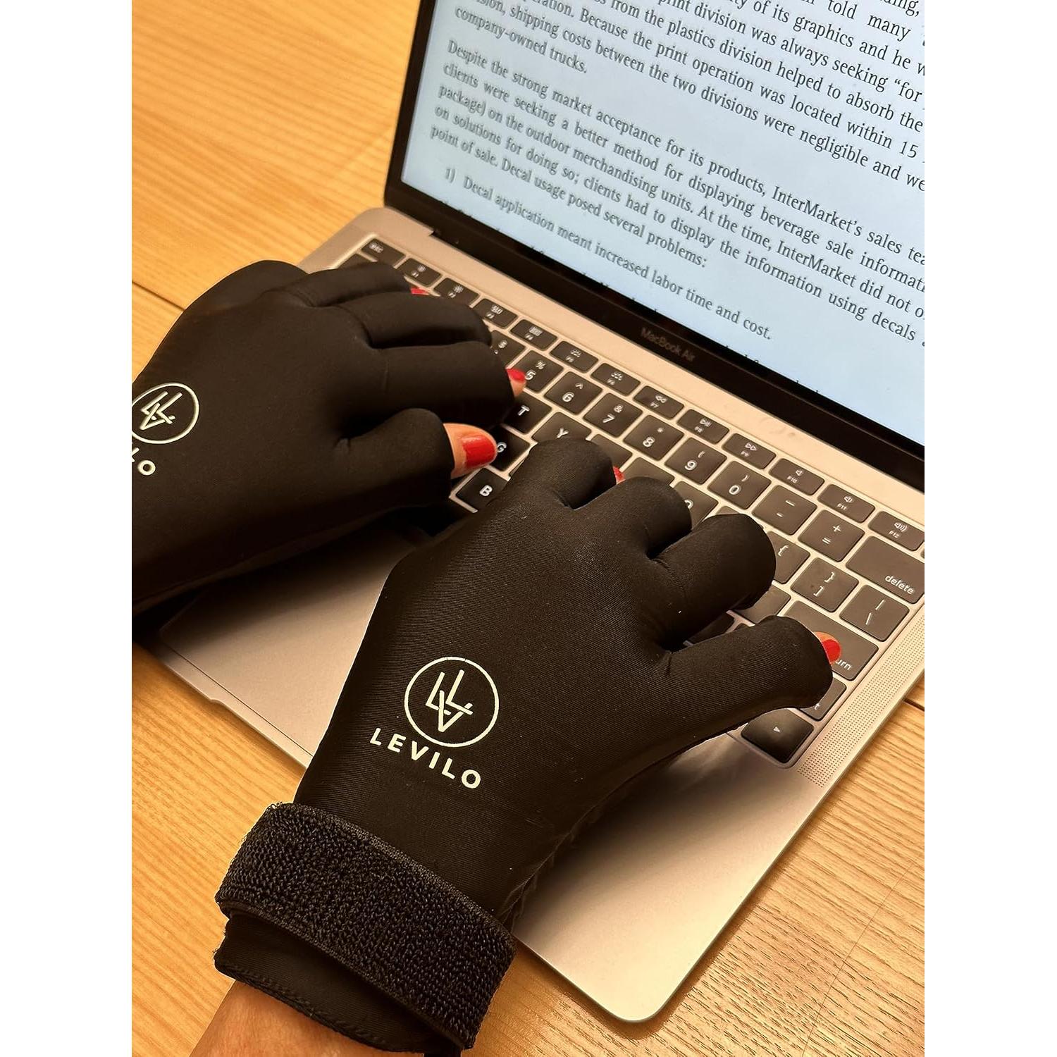 Guantes de Hielo LEVILO para Artritis y Tendinitis - 2 Pcs