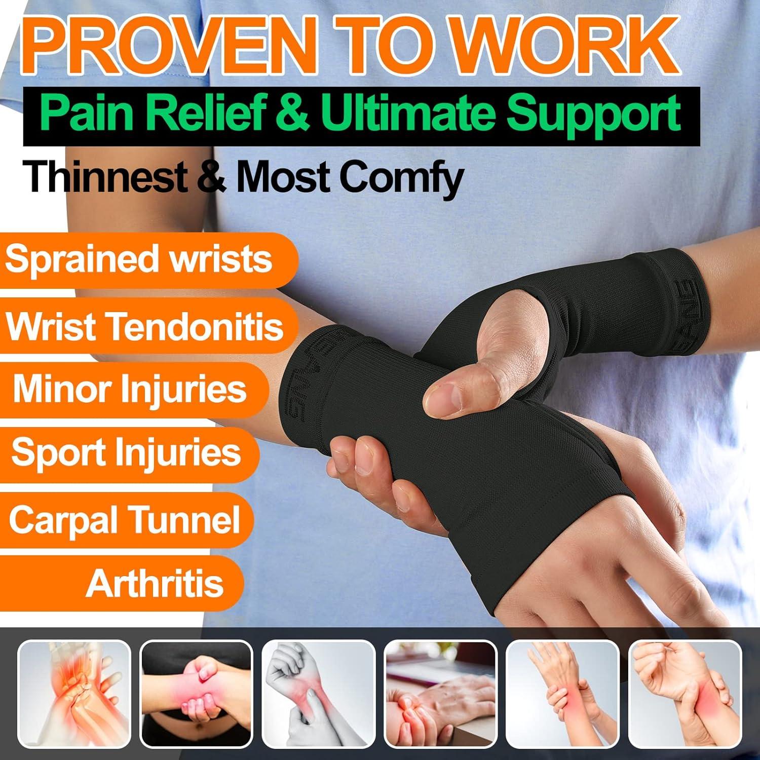 Mangas de Soporte para Muñeca MGANG, Compresión 20-30 mmHg