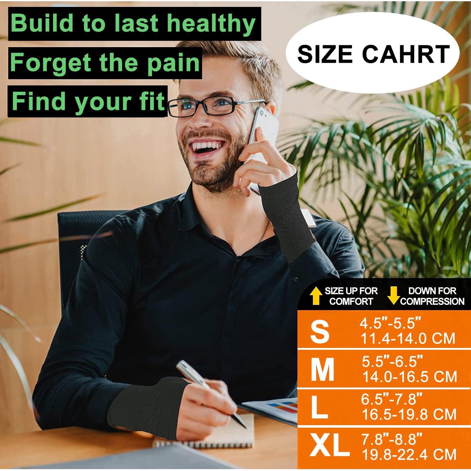 Mangas de Soporte para Muñeca MGANG, Compresión 20-30 mmHg