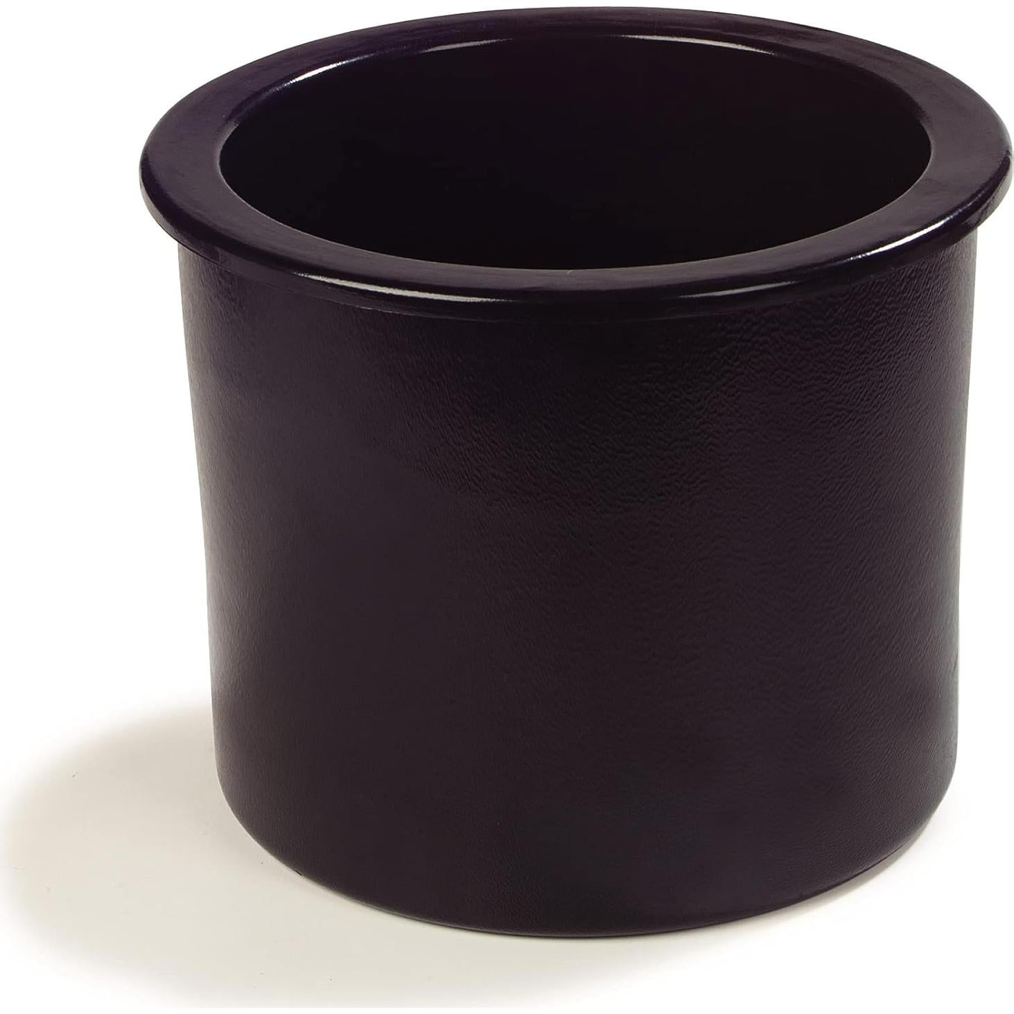 Crock Aislado para Helado Carlisle 3 Galones Negro
