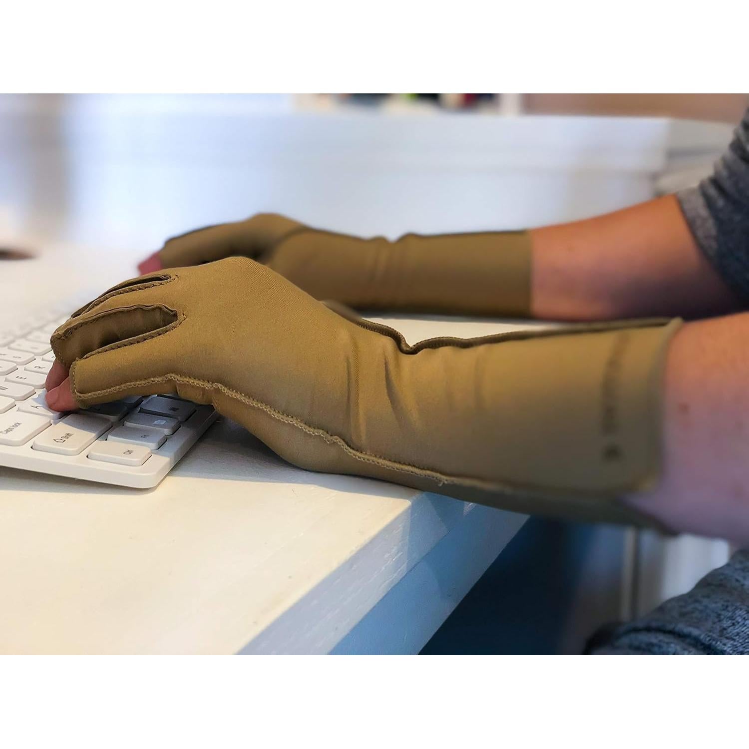 Guantes de Compresión Isotoner para Artritis - Dedo Completo