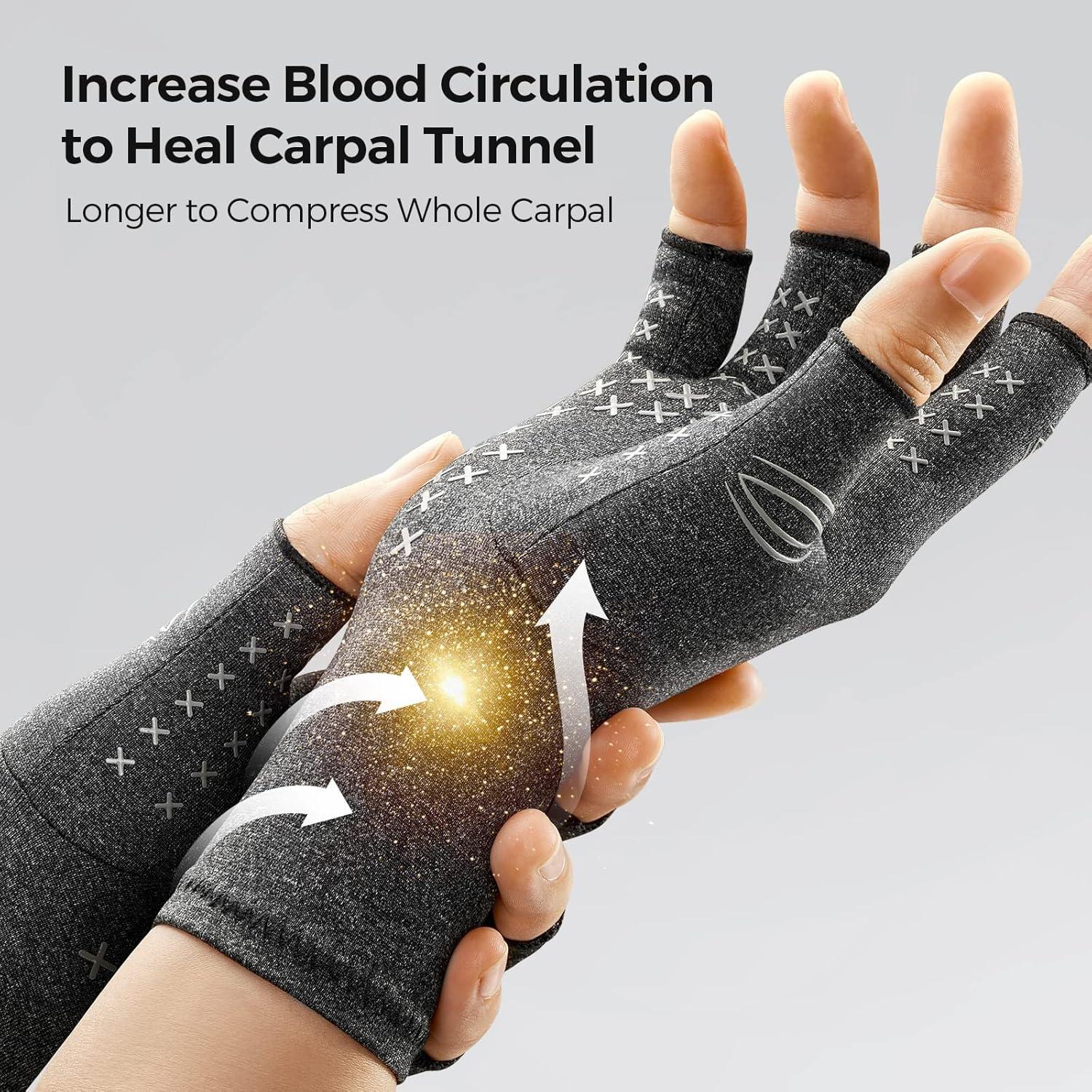 Guantes de Artritis FREETOO para Mujeres - Alivio y Compresión