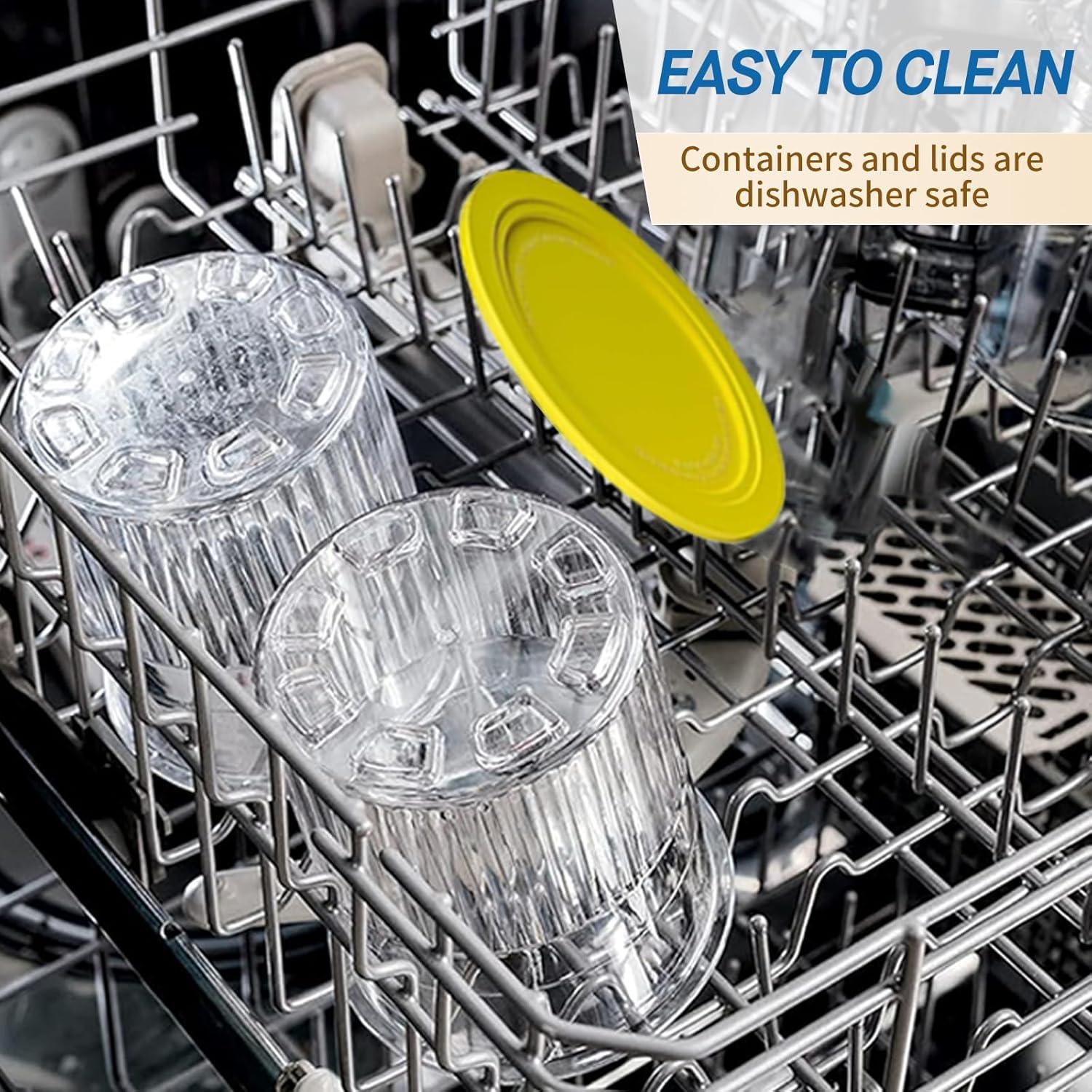 Recipientes Ninja Creami Deluxe 24oz Paquete de 4 Colores