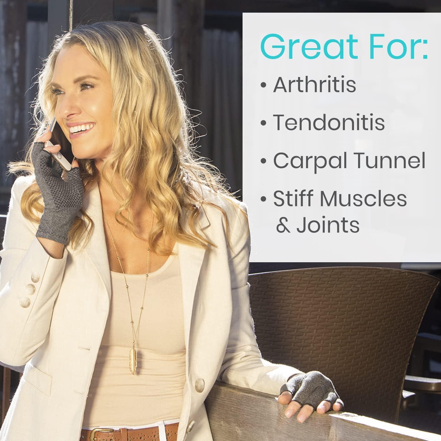 Guantes Vive para Artritis - Compresión Abiertos Grande