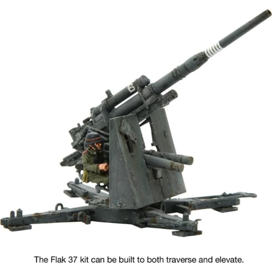 Warlord Games Flak 37 88mm Ejército Alemán Miniaturas